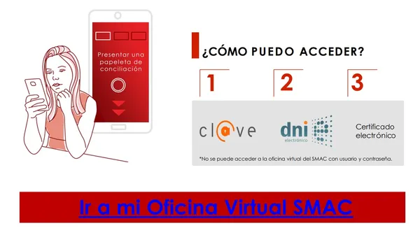 Algunas comunidades ofrecen el servicio de Oficina Virtual para el Servicio de Mediación, Arbitraje y Conciliación