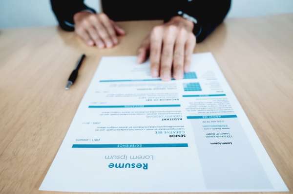 Tu currículum en una entrevista de trabajo