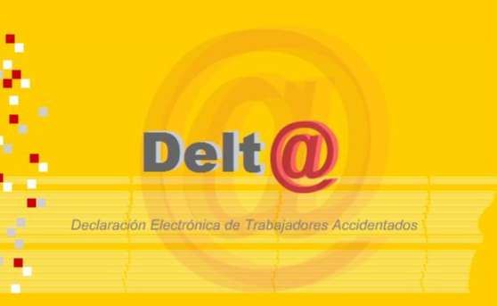 Acceso a la plataforma Delta de declaración electrónica de trabajadores accidentados