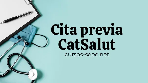 Aprende a pedir cita en el CatSalut (Servicio de Salud de la Comunidad Autónoma de Cataluña)